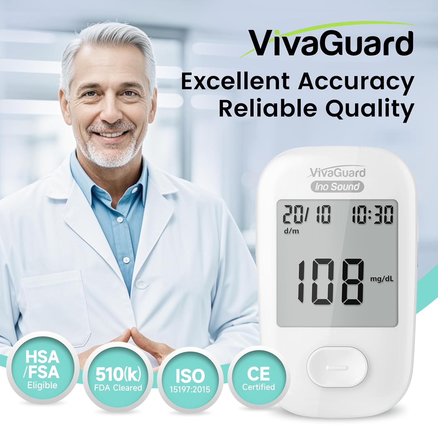 Glucose Meters With Voice Guidance: The Best Options for Seniors and Low-Vision Users
